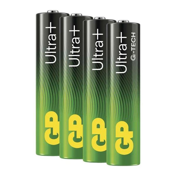 Alkalická batéria GP Ultra Plus LR03 (AAA) 4 ks