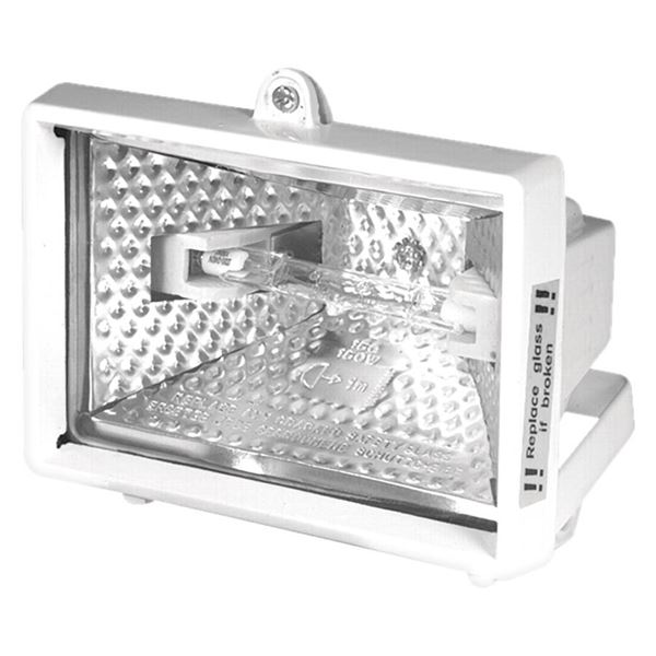 Reflektor EMOS halogén 150 W biely