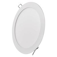 Led panel EMOS 220 mm, kruhový vstavaný biely, 18W