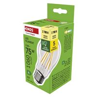 Žiarovka LED Filament A60 A CLASS, E27, 5 W (75 W) 1 060 lm teplá biela