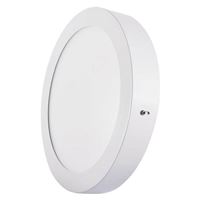 LED panel EMOS kruhový prisadený biely, 18W IP20