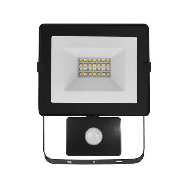 LED reflektor EMOS 20 W s pohybovým PIR čidlom Hobby slim