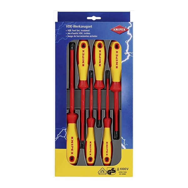 Sada skrutkovačov KNIPEx VDE 6-dielna