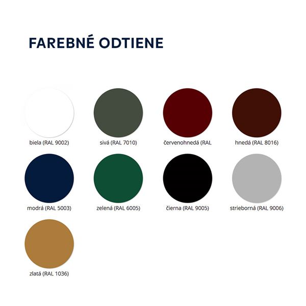 Farba na kov Primalex 2v1, RAL 9016 dopravná biela 0,75l