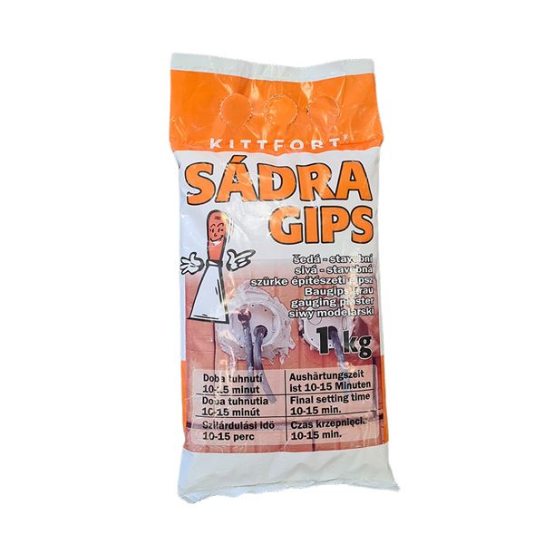Sádra štukatérska šedá Kittfort 1 kg
