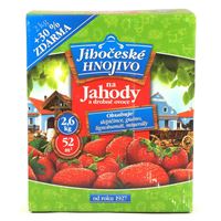 Hnojivo juhočeské na jahody 2,6 kg