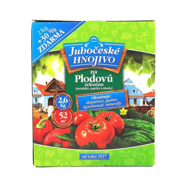 Hnojivo juhočeské plodová zelenina 2kg/FO +