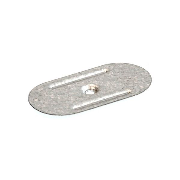 Podložka oválna, 40 x 82 x 1 mm