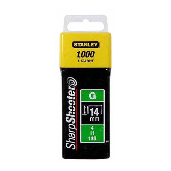 Spony pre vysoké žaťaženie Stanley 14mm (9/16) 1000 ks 4/11/140