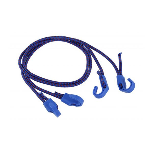 Upínacia guma 1,2 m / 8 mm,  nastaviteľná s hákmi