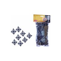 Plastový krížik so stopkou 4mm