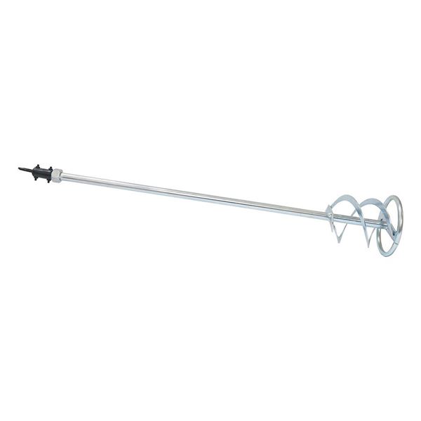 Miešadlo plechové, pozinkované s kruhom 100 mm, M14