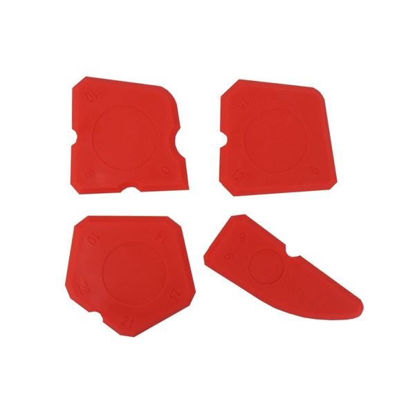 Stierka na silikóny, profi, sada 4 ks