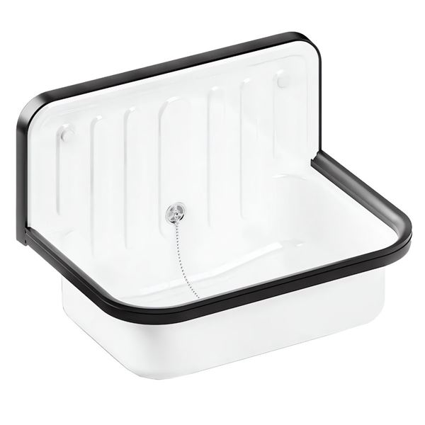 Výlevka smaltová Alape 510 × 360 mm komplet