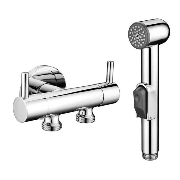 Sprcha SAPHO bidetová s 2ventilom a hadicou, chróm