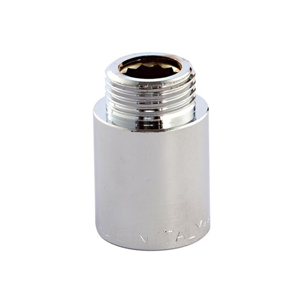 Chrómové predĺženie 1/2" x 15 mm