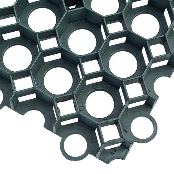 Zatrávňovacia dlažba PVC 500 x 500 x 40 mm, zelená