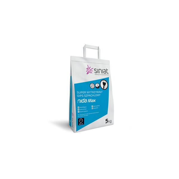 Sadrová stierka - tmel Siniat Nida Max, 5 kg