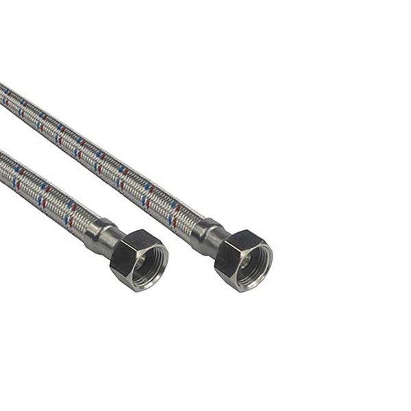 Nerezová flexi hadica F3/8" × F3/8", 80 cm