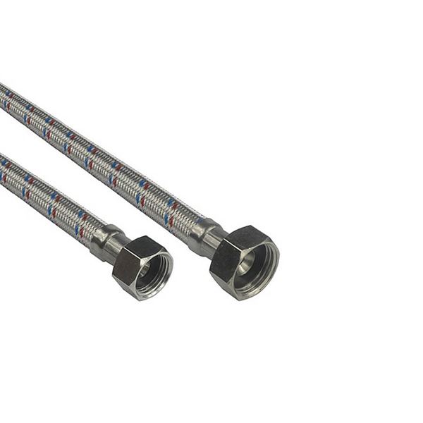 Nerezová flexi hadica F3/8" x F1/2", 40 cm