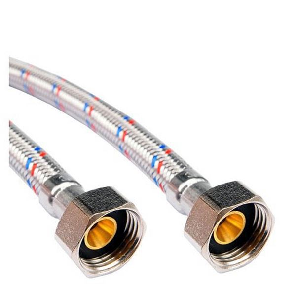 Nerezová flexi hadica F1/2" × F3/4", 40 cm