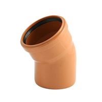 Koleno KG PVC kanalizačné 110/15°