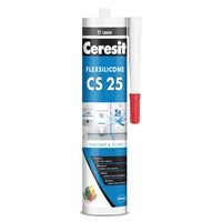 Sanitárny silikón Ceresit CS 25, 60 Balibrown, 280 ml