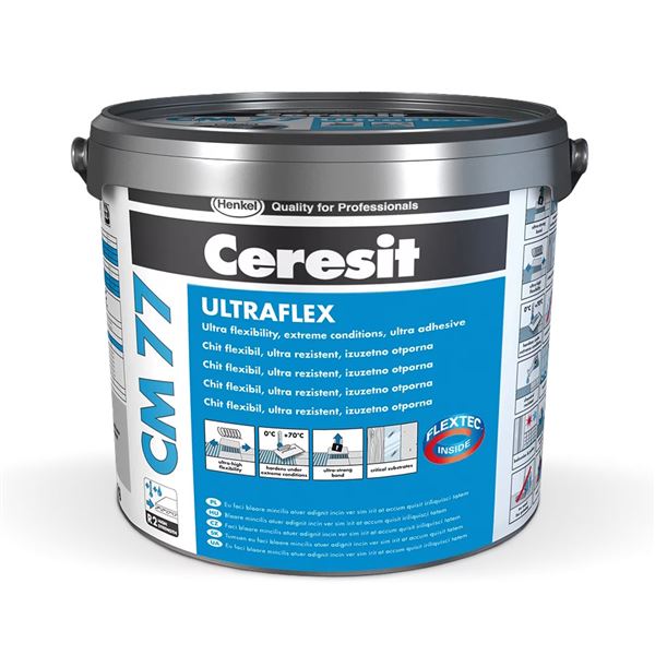 Vysoko flexibilné lepidlo Ceresit CM 77 UltraFLEX, 8 kg