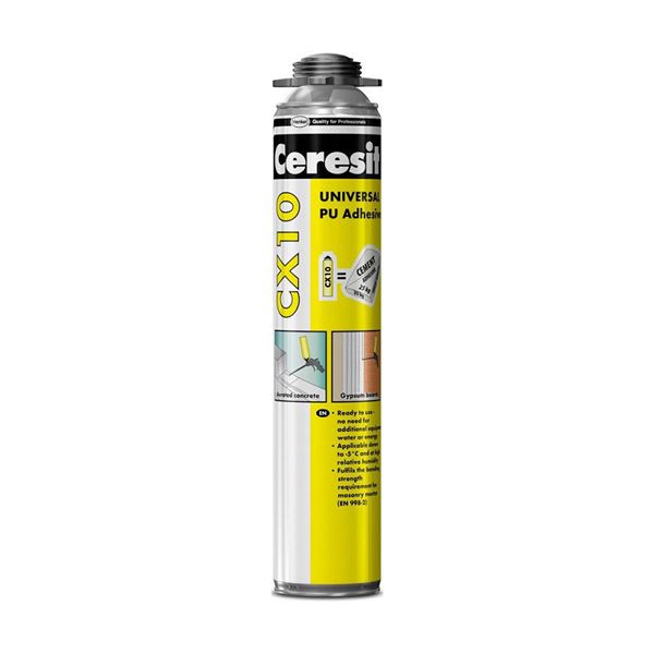 Ceresit CX 10 univerzálne polyuretánové lepidlo 850 ml