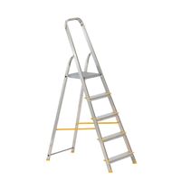 Schodíky jednostranné AL 1,59 m, 5 priečok