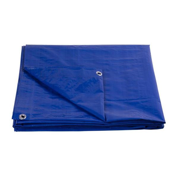 Zakrývacia plachta Tarpaulin Standard 4x6, 80 g/m2, modrá