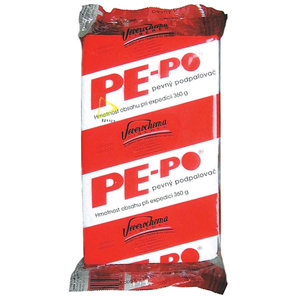 Podpaľovač PE-PO®, pevný, 40 podpalov