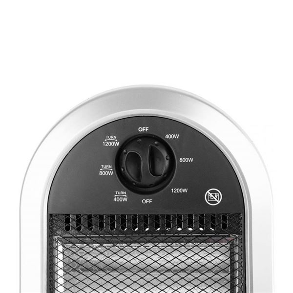 Ohrievač halogénový ZYY-H10, 400/800/1200W, 230V