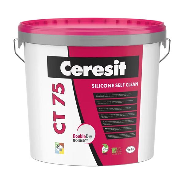 Ceresit CT75 A 2 mm omietka ryhovaná silikónová 25kg