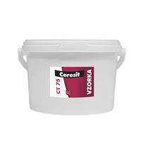 VZORKA 3 kg Ceresit CT75 A 2 mm silikónová fasádna omietka ryhovaná
