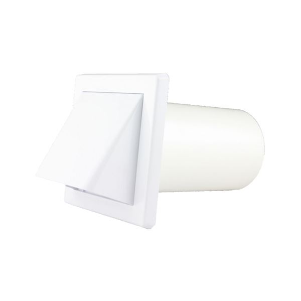 Haco- Vetracia mriežka gravitačná 150x150, biela