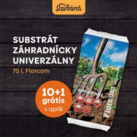 Substrát Záhradnícky Univerzálny Florcom 75l, paleta 39ks