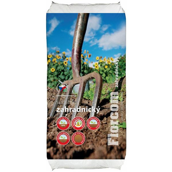 Substrát Záhradnícky Univerzálny Florcom 75l, paleta 39ks