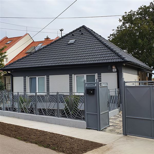 Bramac Klasik Novo škridla základná 1/1, bridlicovočierna