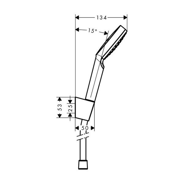 Sprchový set Hansgrohe Crometta 1 jet