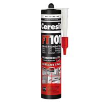 Univerzálny lepiaci tmel Ceresit FT 101, biela, 280 ml