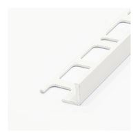 Lišta Aries Al komaxit biely, 10 mm L/2,5 m