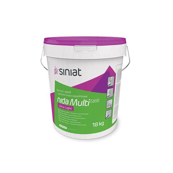 Špachtovacia hmota - tmel Siniat Nida Multi Task Ready mix, 18 kg