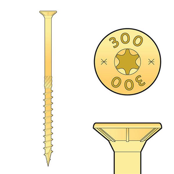 Tesárska skrutka VR 8x120 TORX