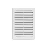Vetracia mriežka Haco, krytka 175x250 Biela