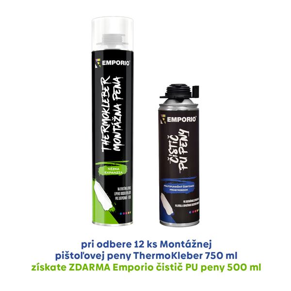 Montážna pištoľová pena ThermoKleber 750 ml