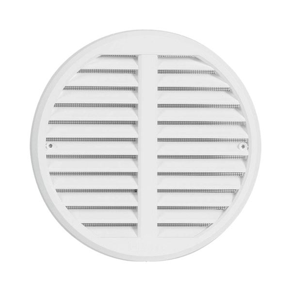 Vetracia mriežka so sieťovinou Haco 125-160 mm, biela