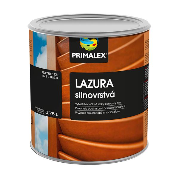 Lazúra Primalex silnovrstvá Teak 0,75l