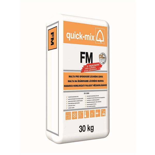 FM špárovacia malta Quick-MIX, antracit 30 kg