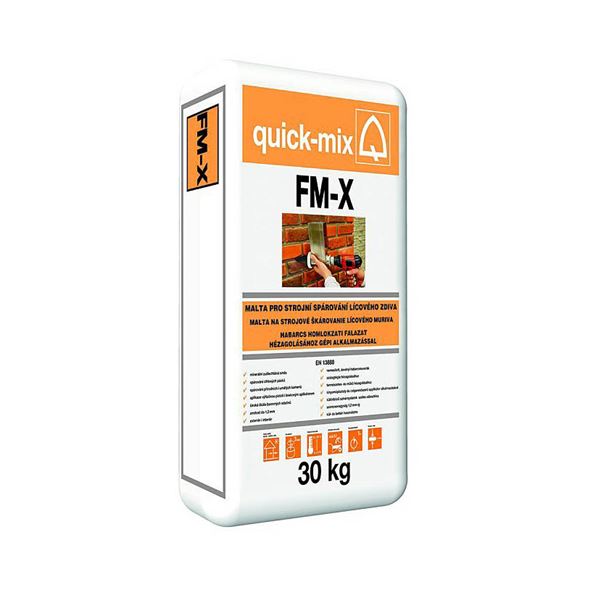 FM-X špárovacia malta Quick-MIX, sivá 30 kg